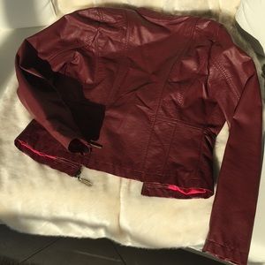 Joujou vegan leather jacket